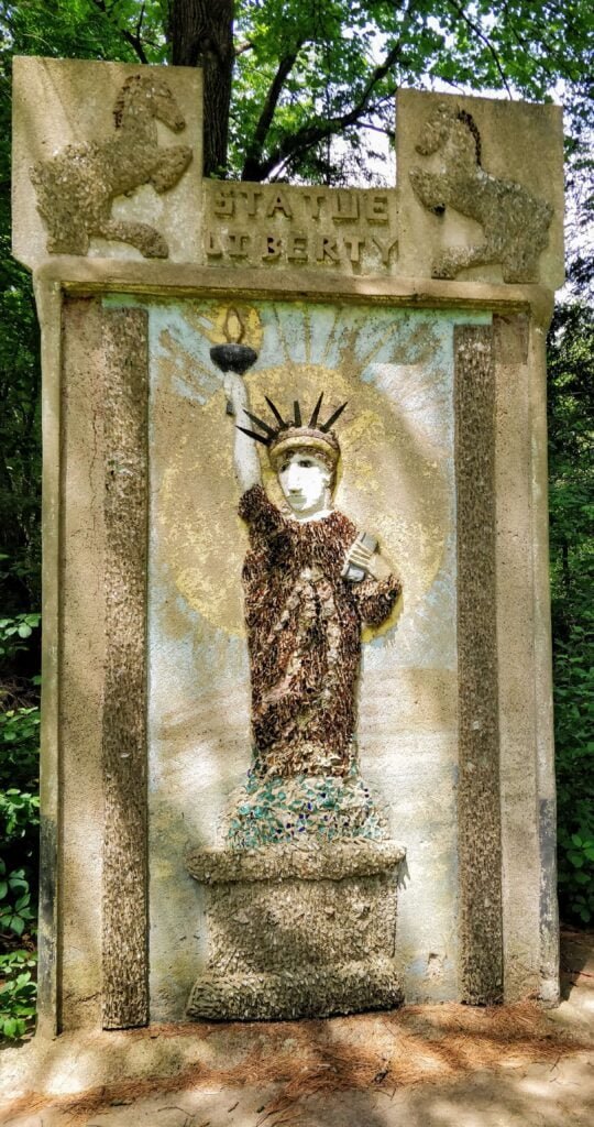 Wisconsin Concrete Park Statue of Liberty