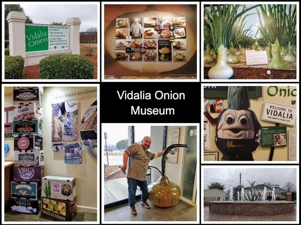 Vidalia Onion Museum Collage
