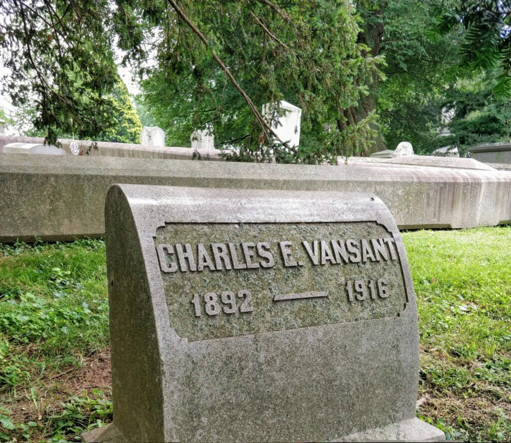 Sports announcer Harry Kalas is buried in Laurel Hill Cemetery