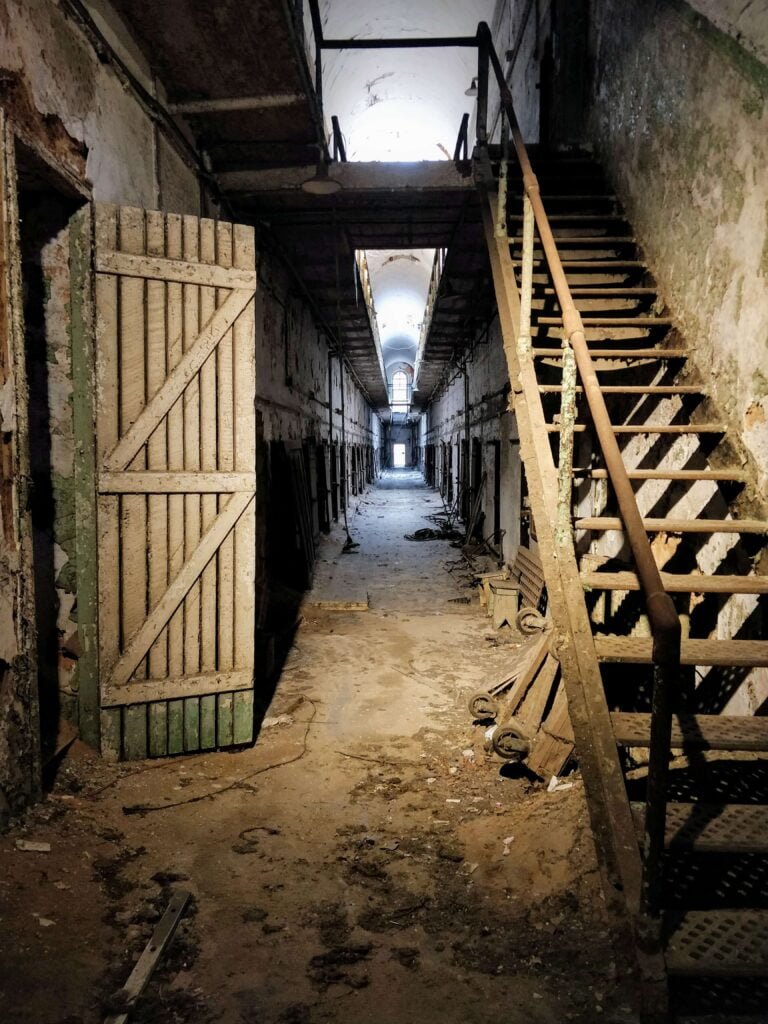 Eastern State Penitentiary Decaying Stairs