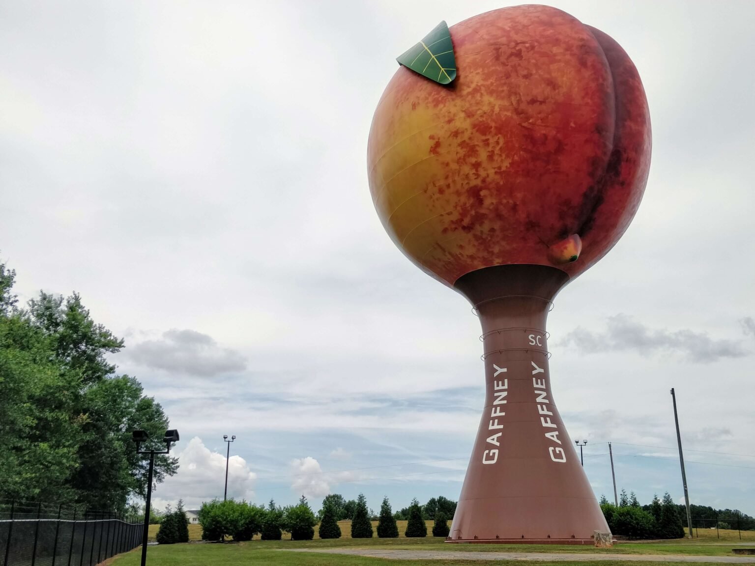 The Peachoid Y'All Went Where?