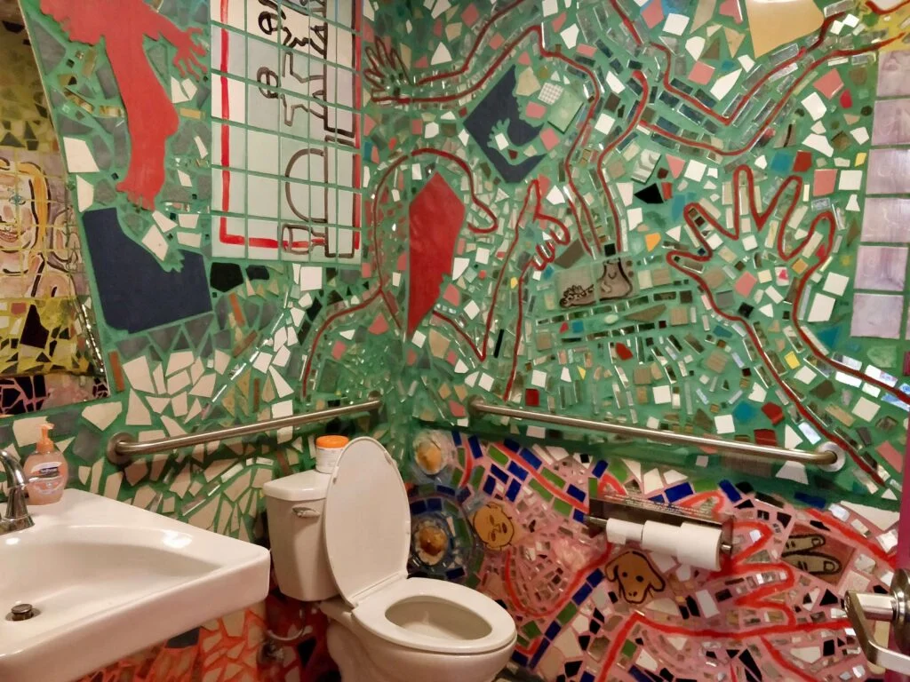 Magic Gardens Bathroom