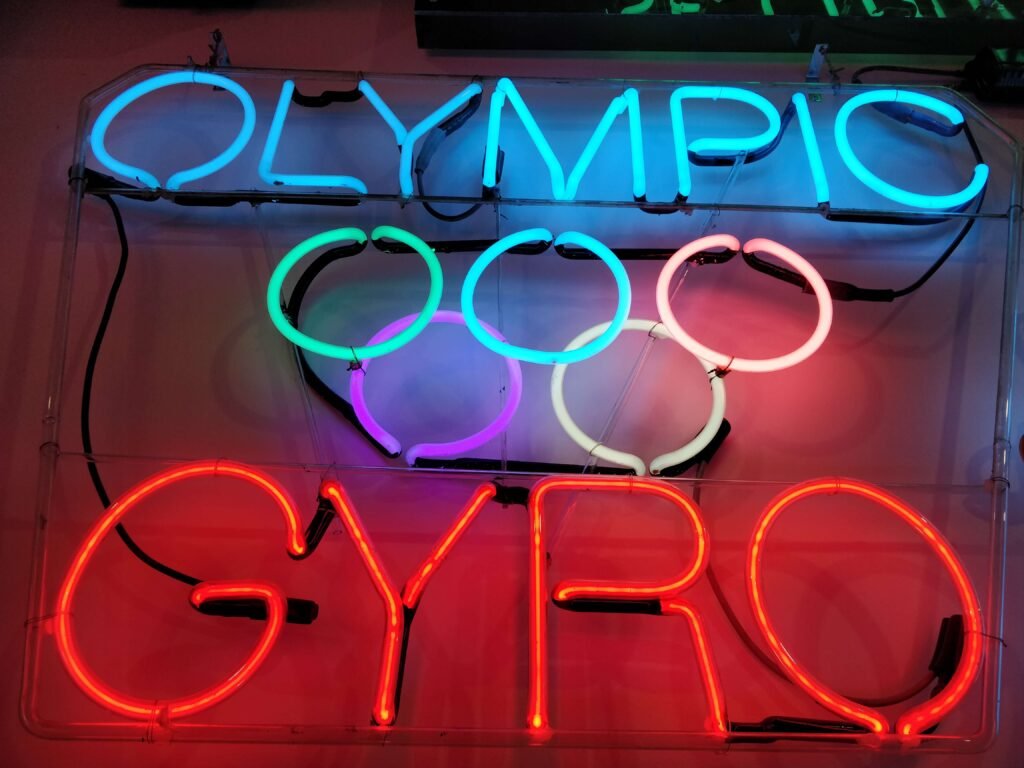 Philly Neon Museum Olympic Gyro