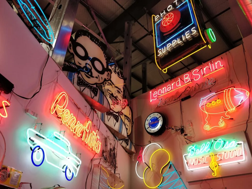 Philly Neon Museum Pep Boys Corner Shot