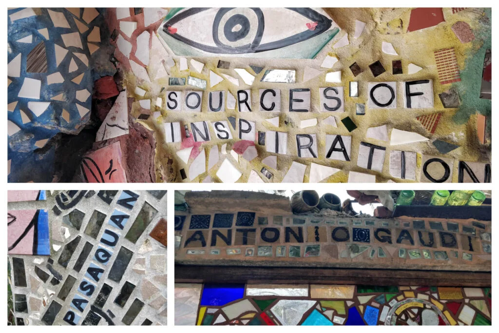 Sources of Inspiration Magic Gardens Collage