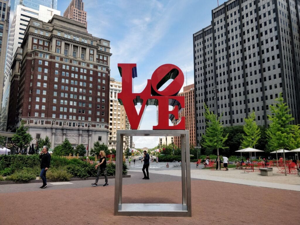 Philadelphia Love Sculpture