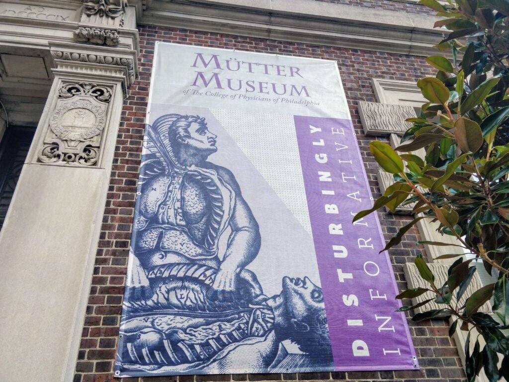 Philadelphia Mutter Museum Banner
