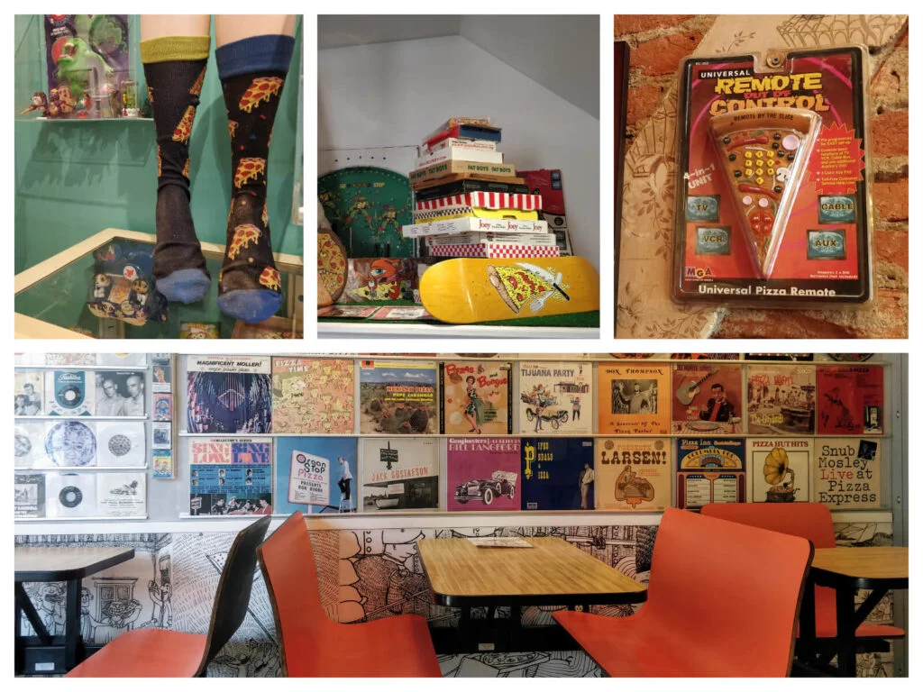 Philadelphia Pizza Brain collage