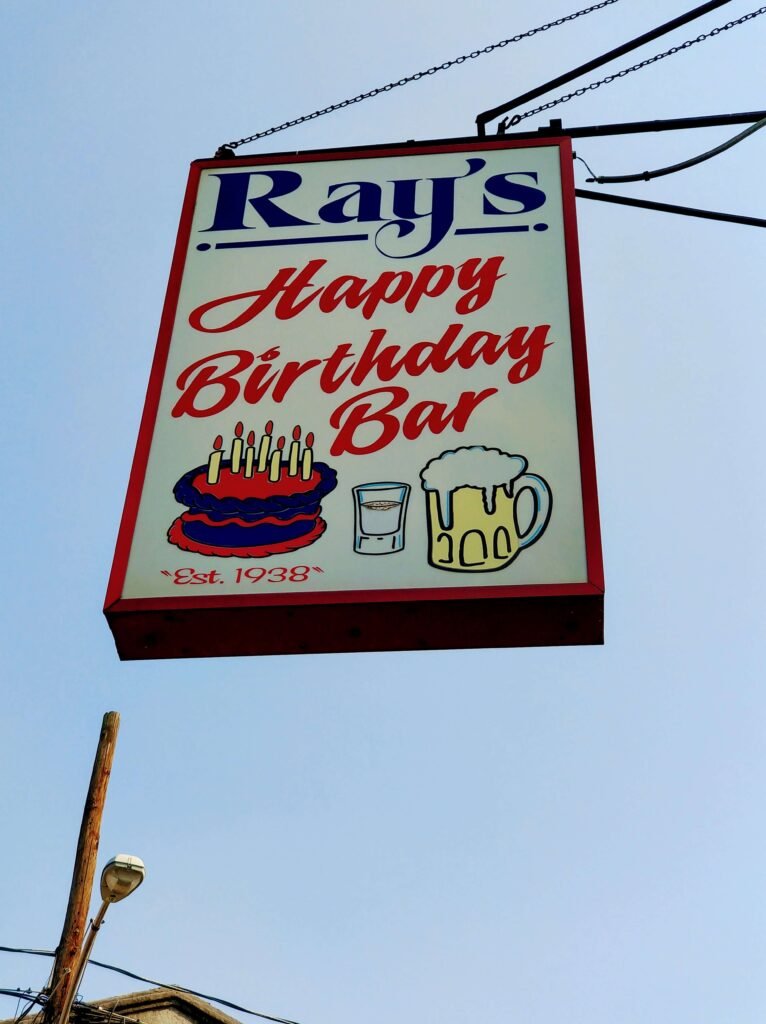 Philadelphia Rays Happy Birthday Bar