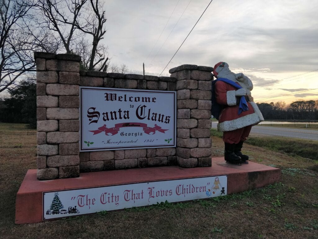 Welcome to Santa Claus, GA