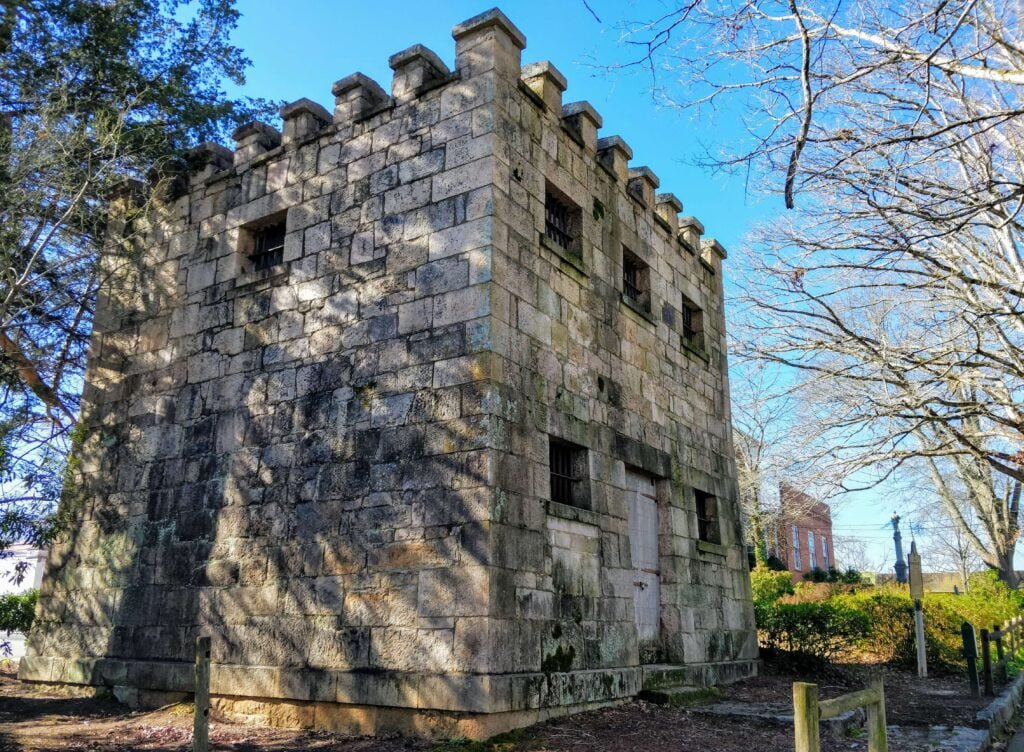 Old Gaol Exterior Greene County GA