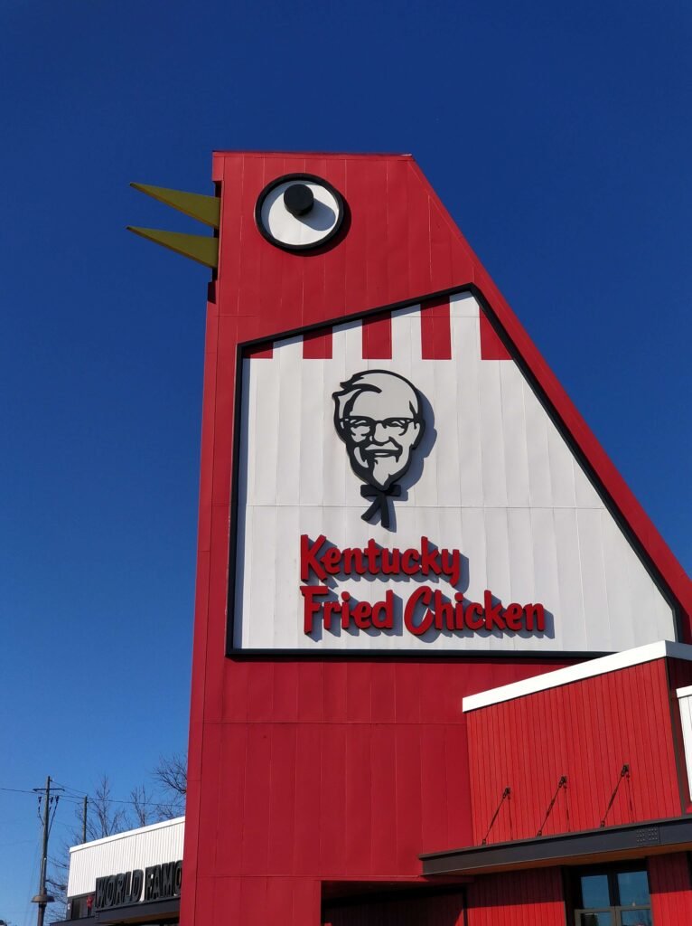 KFC Building Verical Chicken Marietta, GA